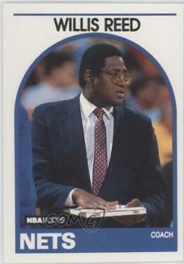 1989 Hoops Willis Reed #92 card