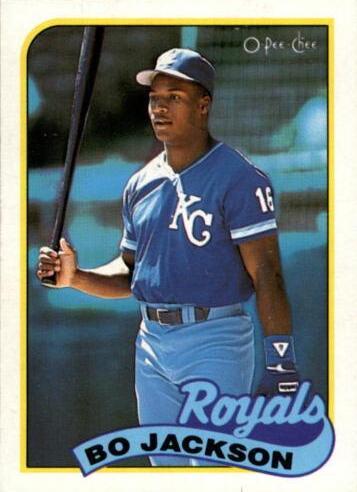 1989 O Pee Chee Bo Jackson #84 card