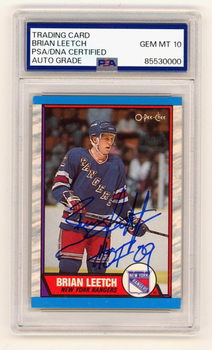 1989 O-Pee-Chee Brian Leetch #136 card