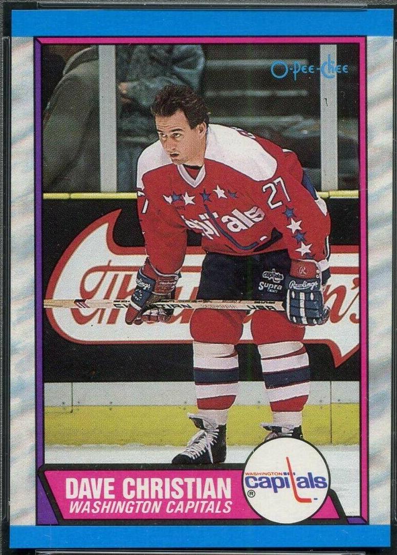 1989 O-Pee-Chee Dave Christian #159 card
