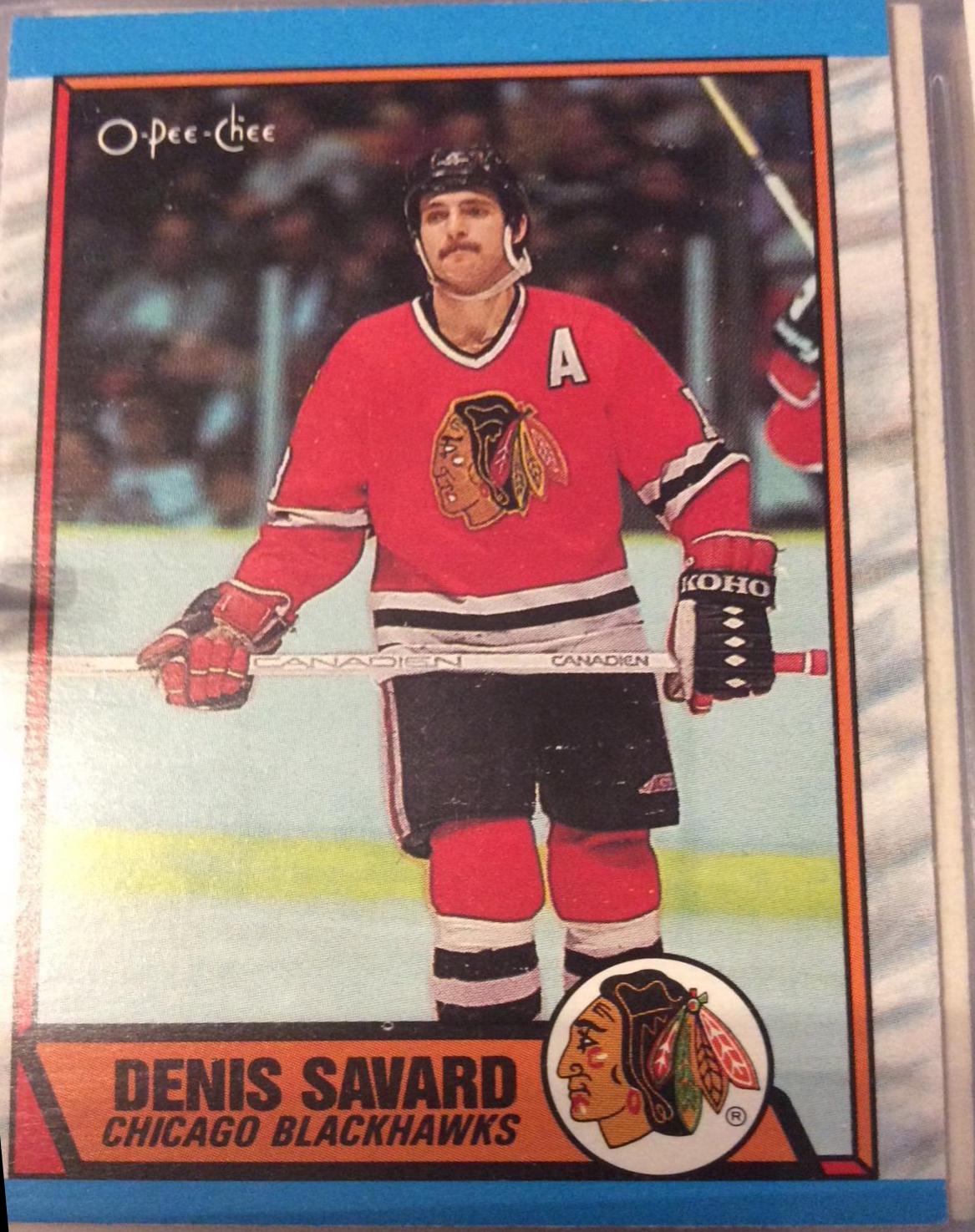 1989 O-Pee-Chee Denis Savard #5 card