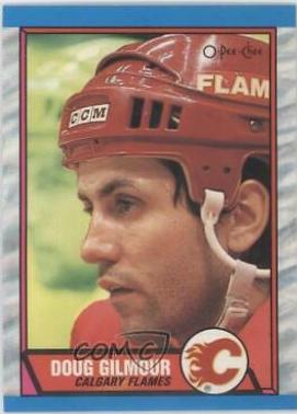 1989 O-Pee-Chee Doug Gilmour #74 card