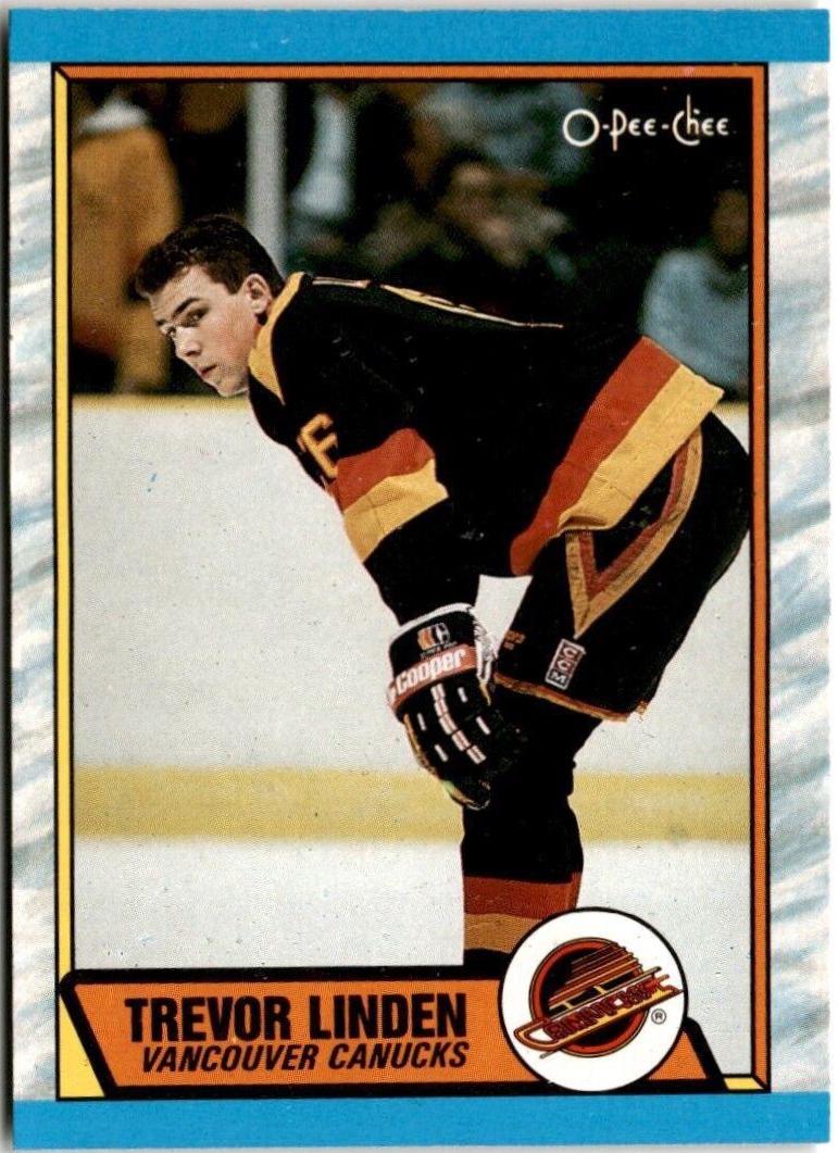 1989 O-Pee-Chee Trevor Linden #89 card