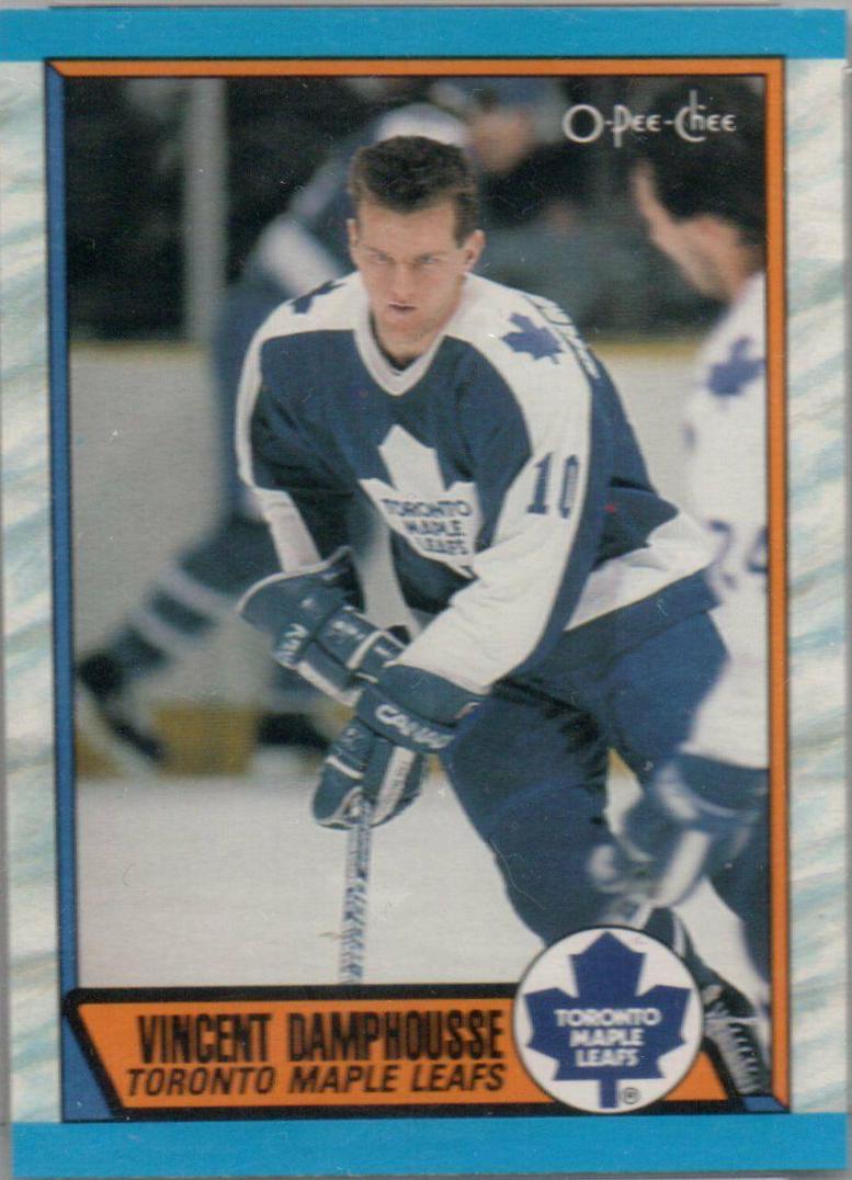 1989 O-Pee-Chee Vincent Damphousse #272 card