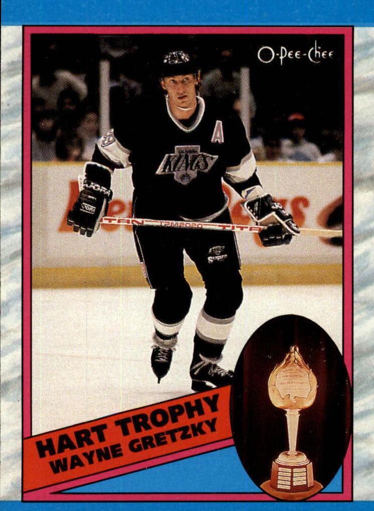 1989 O-Pee-Chee Wayne Gretzky [Hart Trophy] #320 card