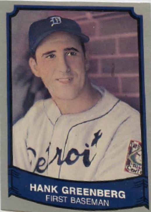 1989 Pacific Legends Hank Greenberg #195 card