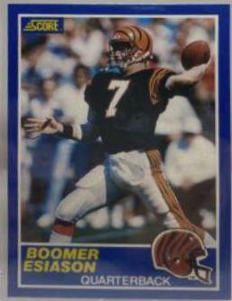 1989 Panini Score Boomer Esiason #3 card
