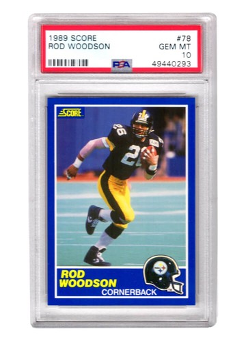 1989 Panini Score Rod Woodson #78 card