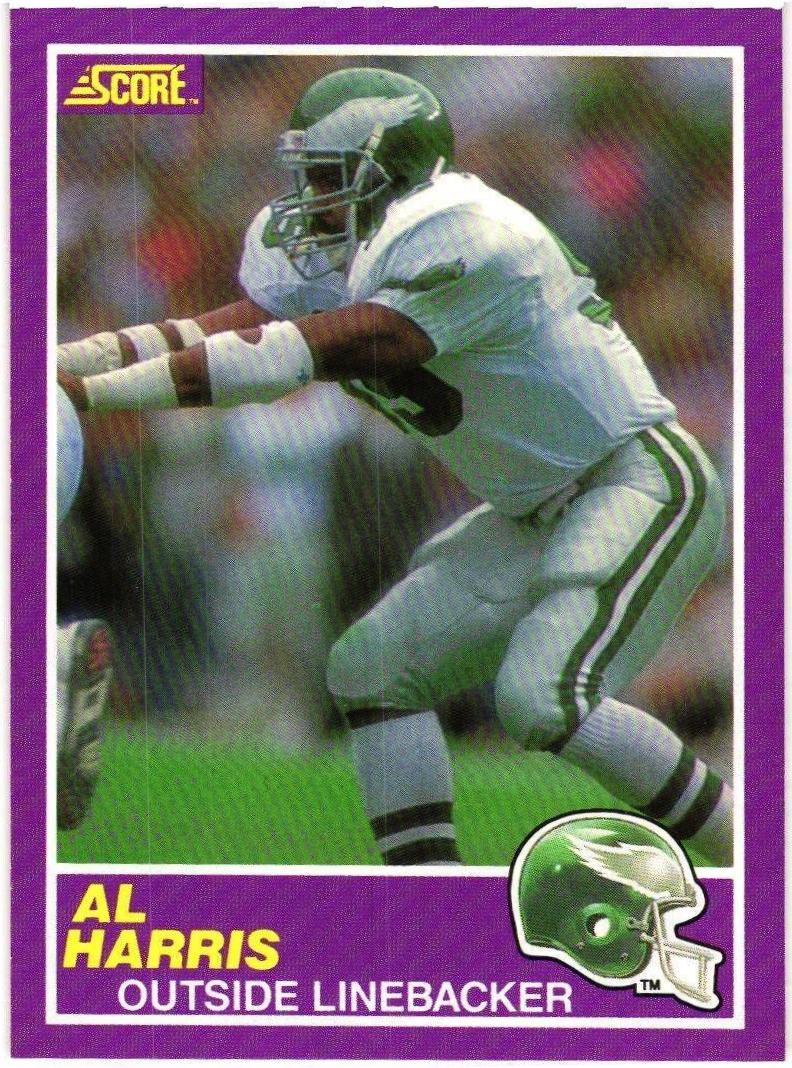 1989 Panini Score Supplemental Al Harris #350S card
