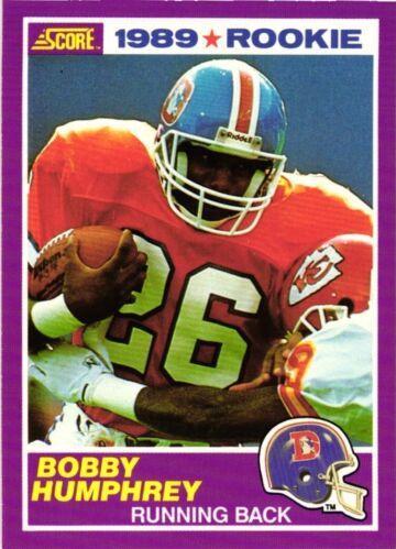 1989 Panini Score Supplemental Bobby Humphrey #421S card