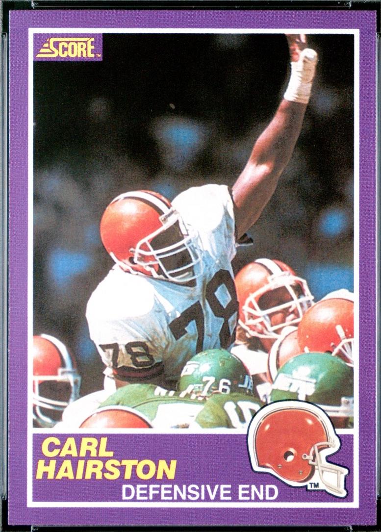 1989 Panini Score Supplemental Carl Hairston #397S card