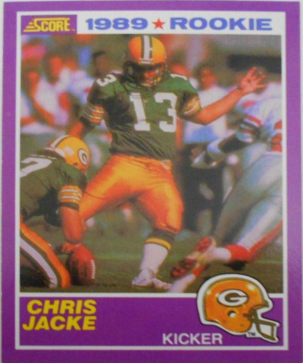 1989 Panini Score Supplemental Chris Jacke #424S card