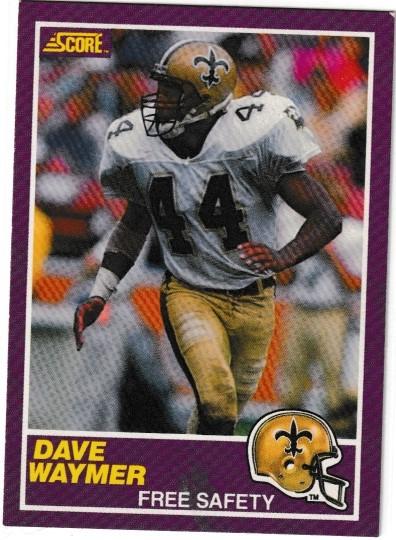 1989 Panini Score Supplemental Dave Waymer #370S card