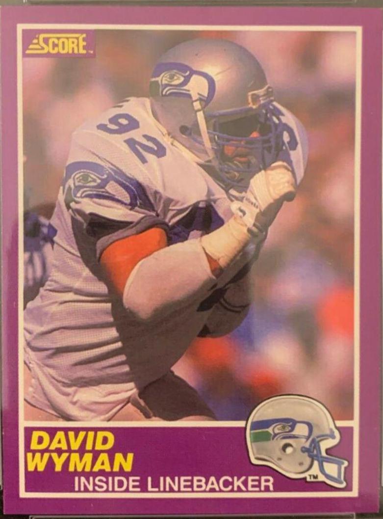 1989 Panini Score Supplemental David Wyman #389S card
