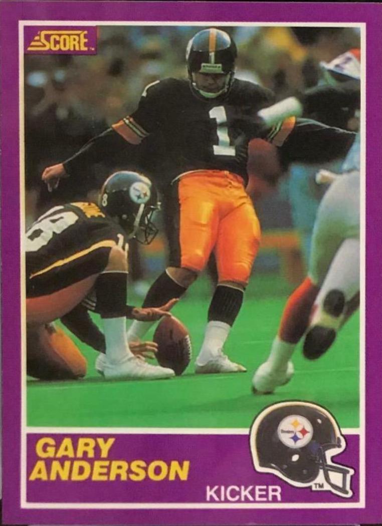 1989 Panini Score Supplemental Gary Anderson #352S card