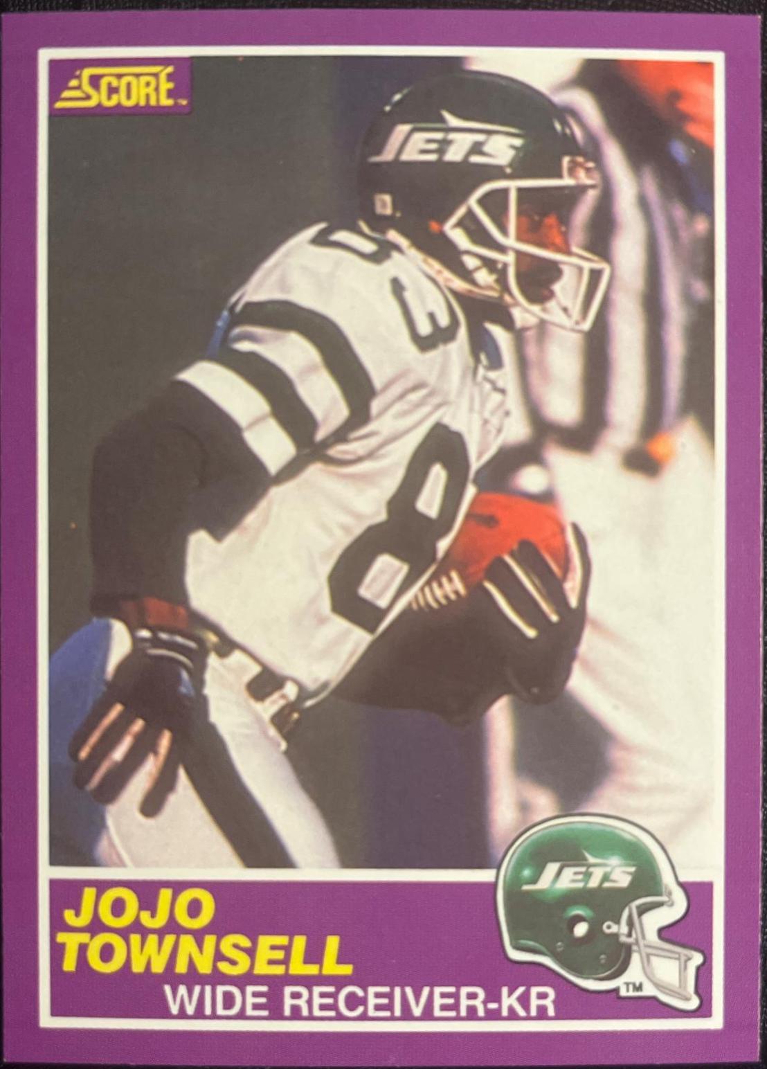 1989 Panini Score Supplemental Jojo Townsell #374S card