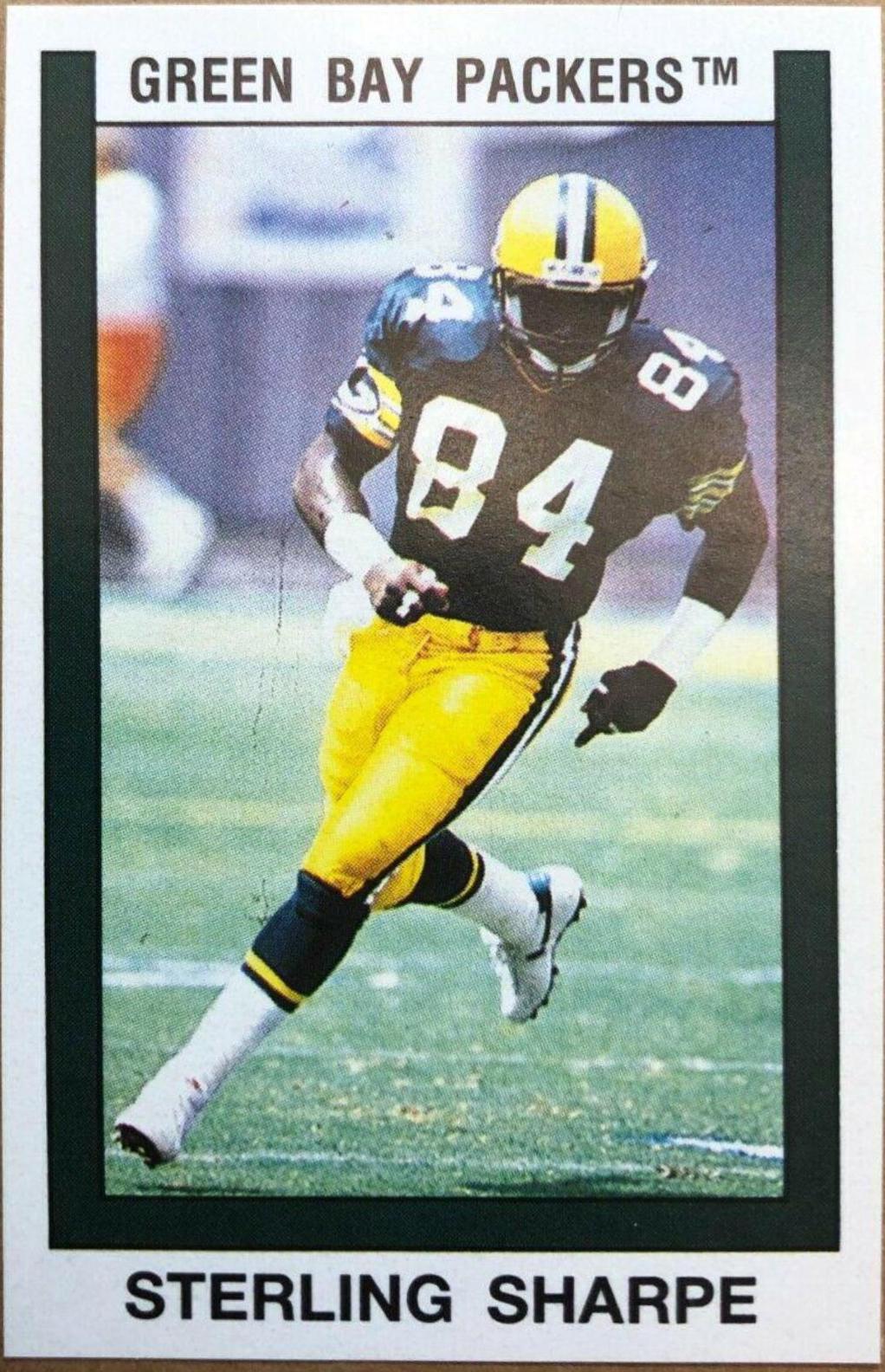 1989 Panini Sticker Sterling Sharpe #69 card