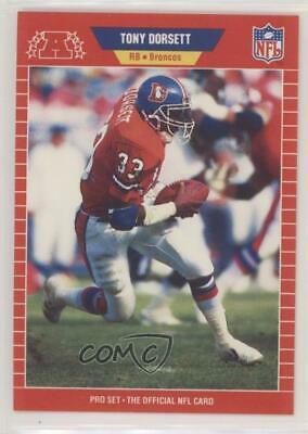 1989 Pro Set Tony Dorsett #453 card