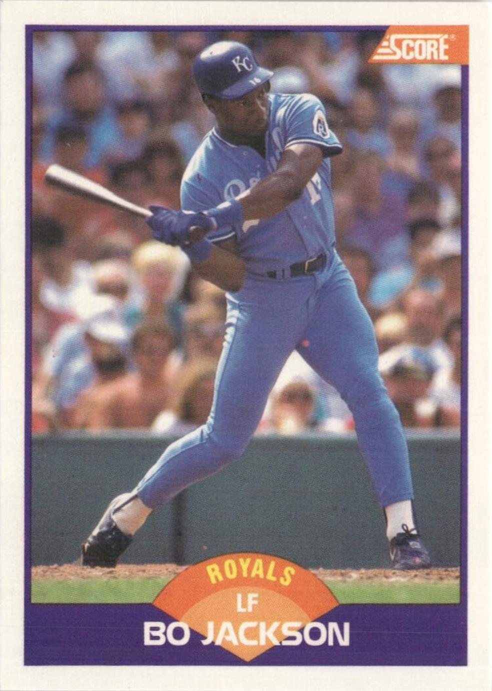 1989 Score Bo Jackson #330 card