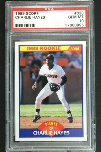 1989 Score Charlie Hayes #628 card