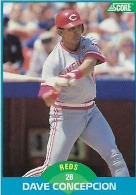 1989 Score Dave Concepcion #166 card