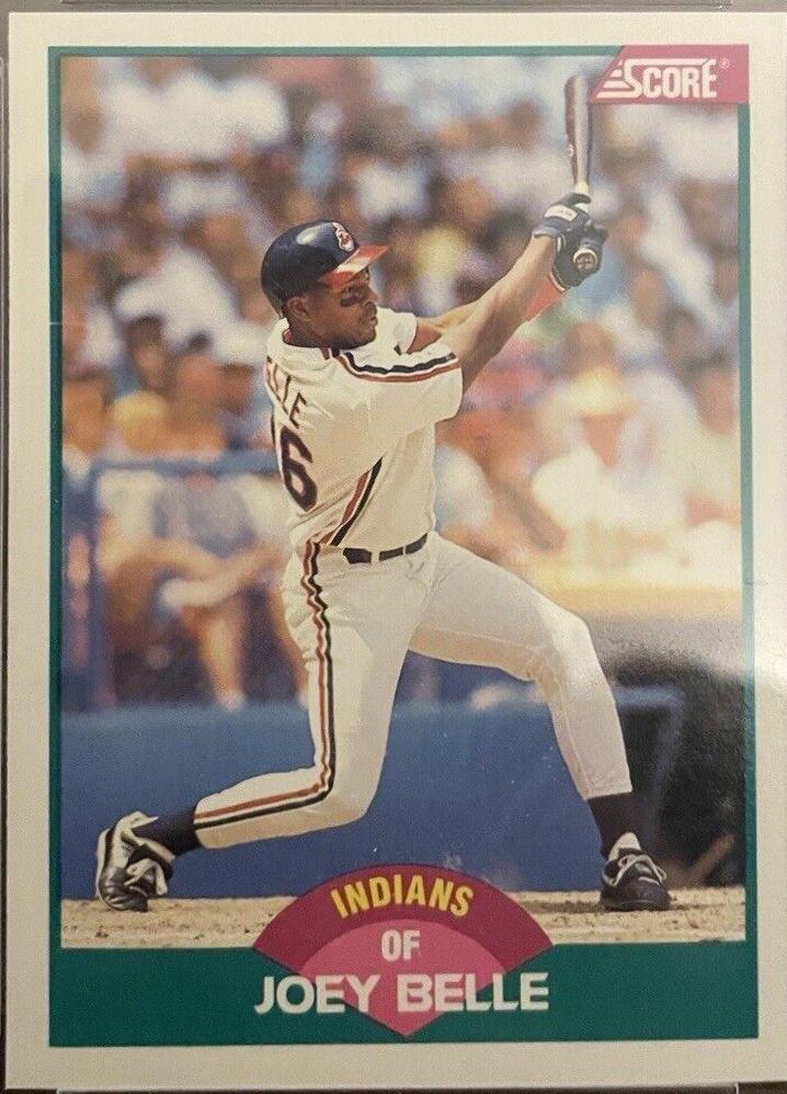 1989 Score Traded Albert Belle #106T card