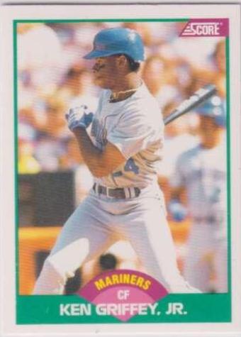 1989 Score Traded Ken Griffey Jr. [Autograph] #100T card