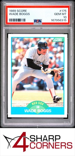 1989 Score Wade Boggs #175 card