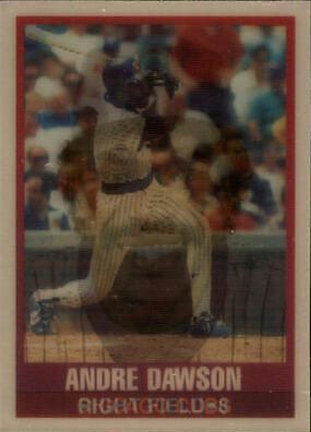 1989 Sportflics Andre Dawson #95 card