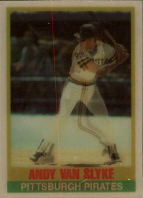 1989 Sportflics Andy Van Slyke #166 card