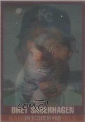 1989 Sportflics Bret Saberhagen #109 card