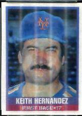 1989 Sportflics Keith Hernandez #60 card