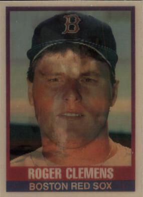1989 Sportflics Roger Clemens #3 card