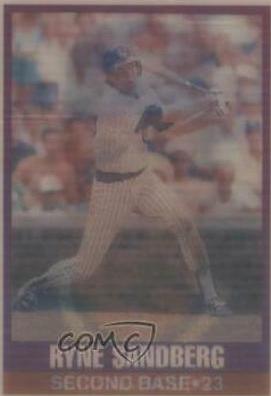 1989 Sportflics Ryne Sandberg #201 card