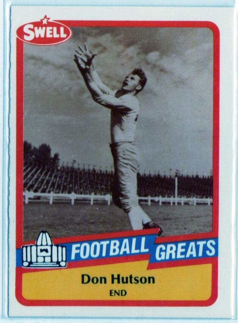 1989 Swell Greats Don Hutson #10 card