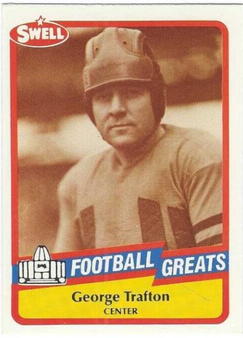 1989 Swell Greats George Trafton #22 card