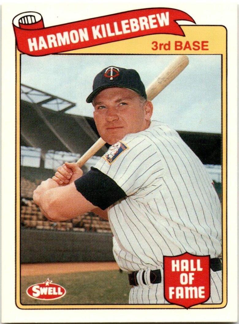 1989 Swell Greats Harmon Killebrew #70 card