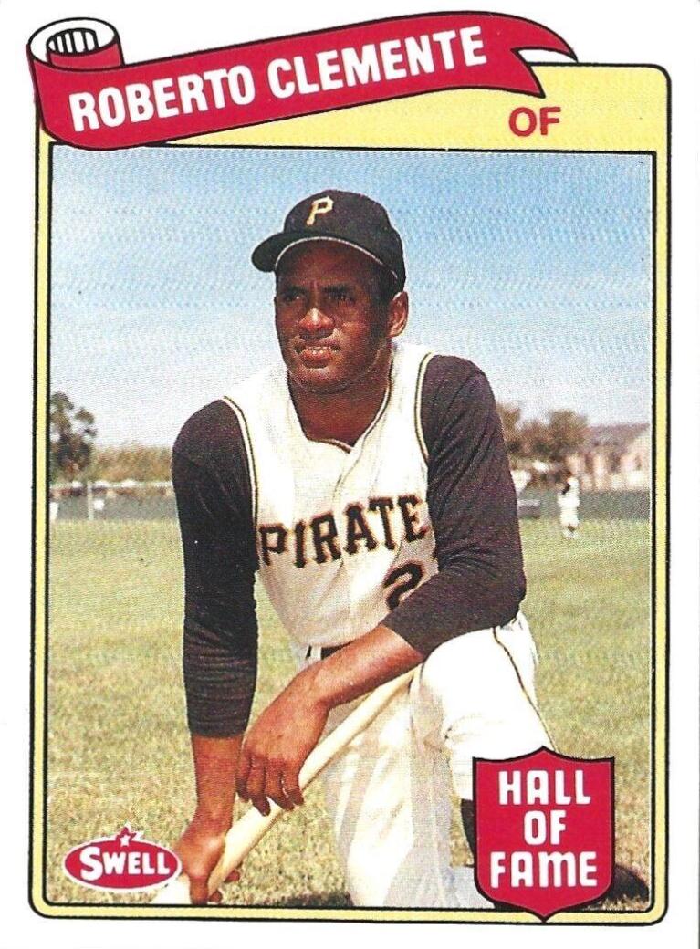 1989 Swell Greats Roberto Clemente #125 card