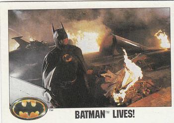 1989 Topps Batman Batman Lives! #112 card