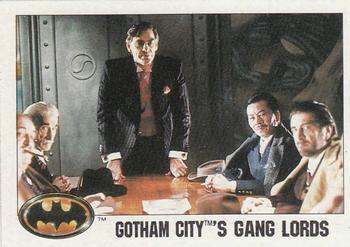 1989 Topps Batman Gotham City's Gang Lords #47 card