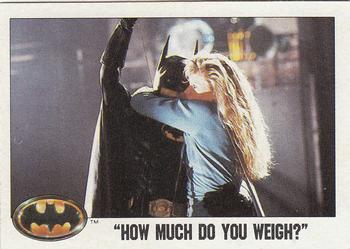 1989 Topps Batman How Much do you Weigh? #82 card