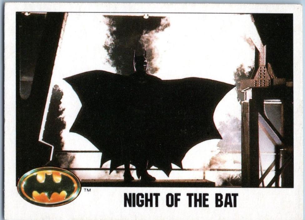 1989 Topps Batman Night of the Bat #16 card