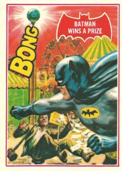1989 Topps Batman Reissue Batman Wins a Prize #21A card