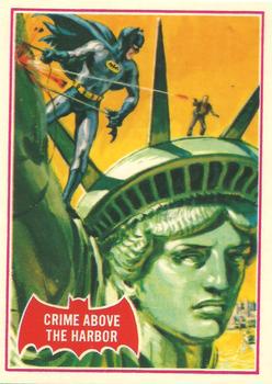 1989 Topps Batman Reissue Crime above the Harbor #35A card