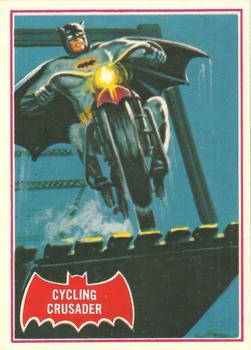1989 Topps Batman Reissue Cycling Crusader #10A card