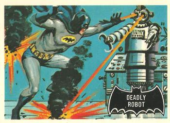 1989 Topps Batman Reissue Deadly Robot #47 card