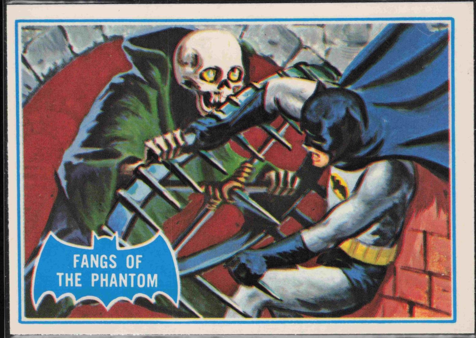 1989 Topps Batman Reissue Fangs of the Phantom #24B card