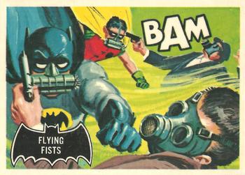 1989 Topps Batman Reissue Flying Fists #44 card