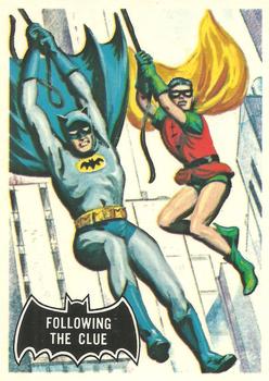 1989 Topps Batman Reissue Following the Clue #40 card