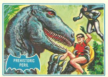 1989 Topps Batman Reissue Prehistoric Peril #17B card
